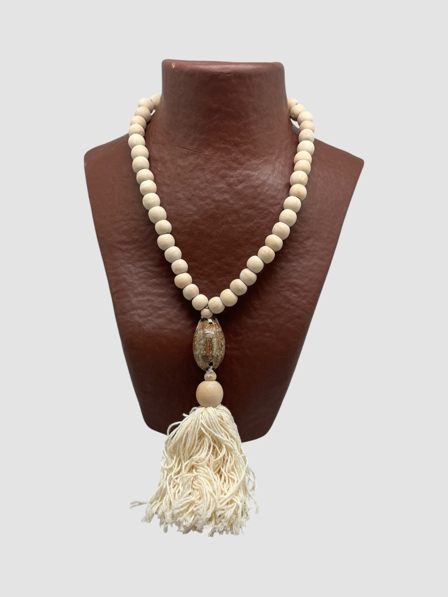 COLLIER COQ SIMPLE BLANC