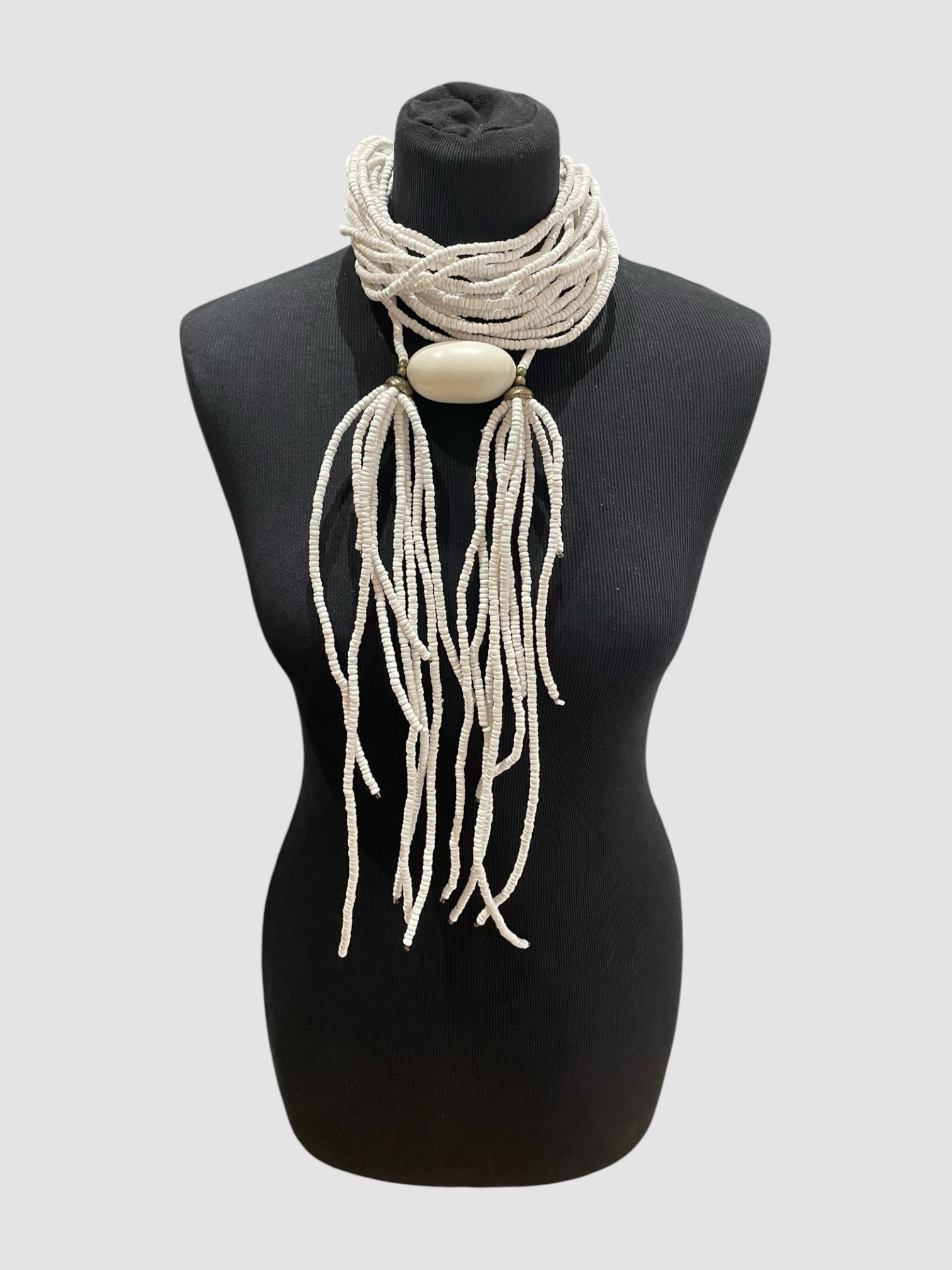 COLLIER CRUZ 4 BLANC