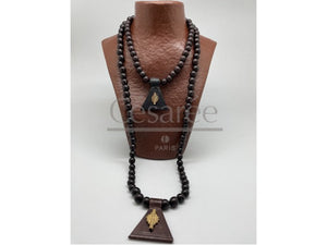 COLLIER CUIR T T3
