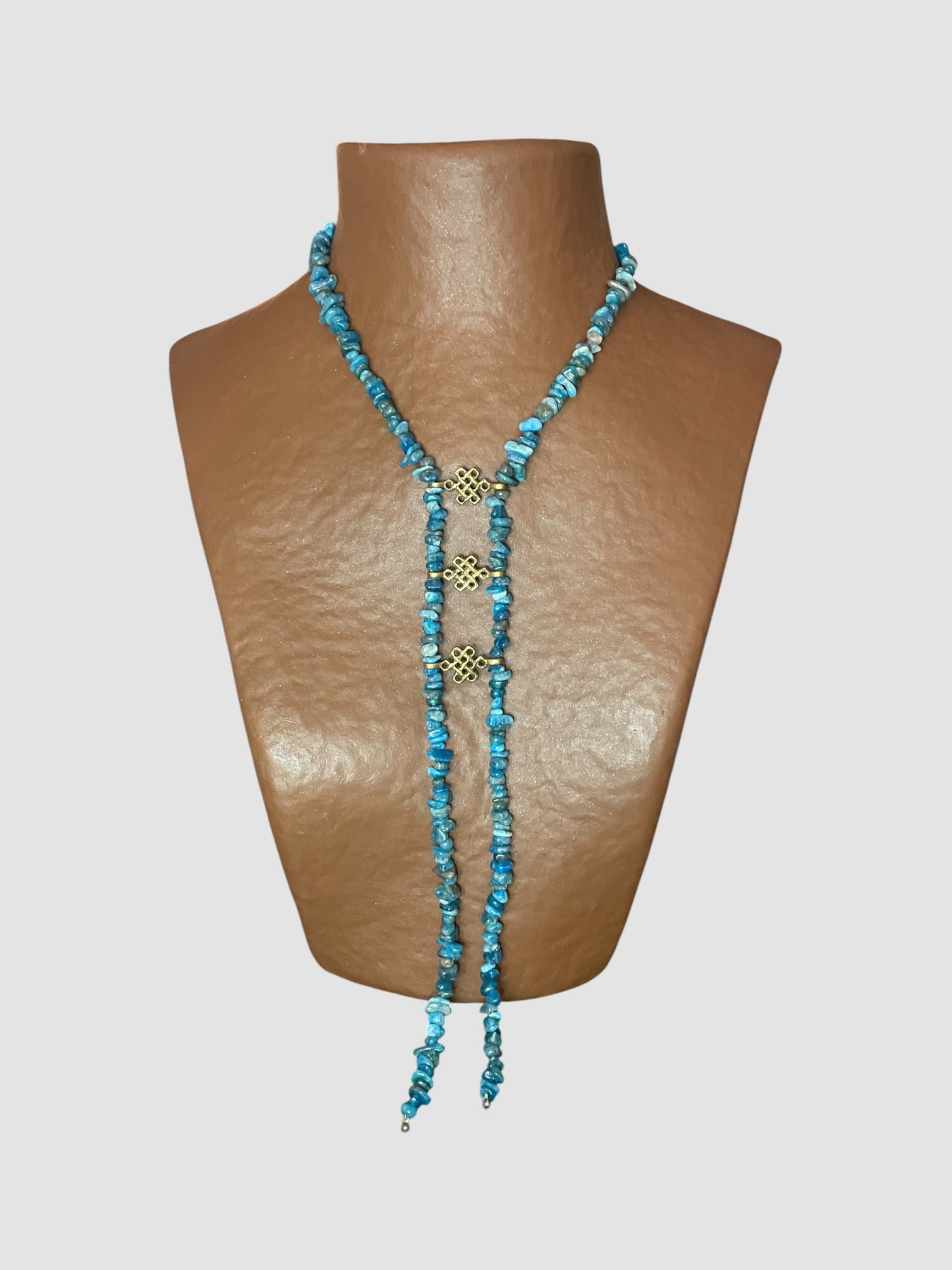 COLLIER SKALA 3 APATITE