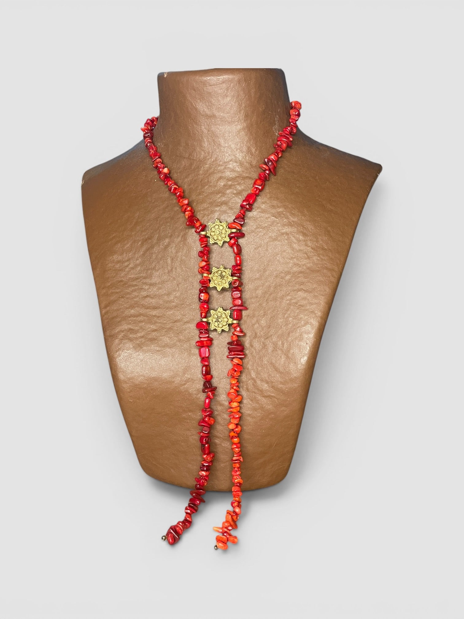 COLLIER SKALA 3 ROUGE