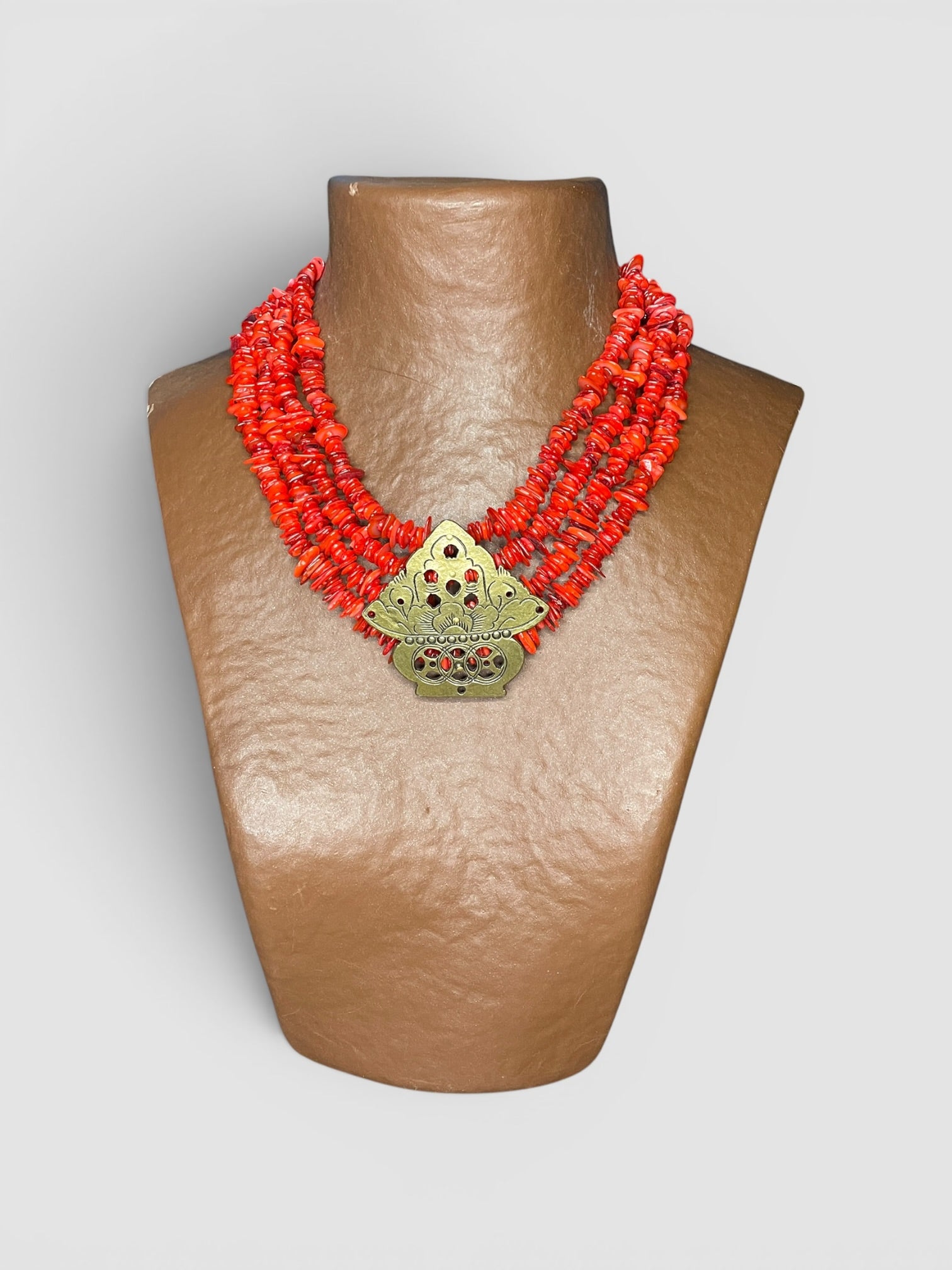 COLLIER SKALA 4 ROUGE
