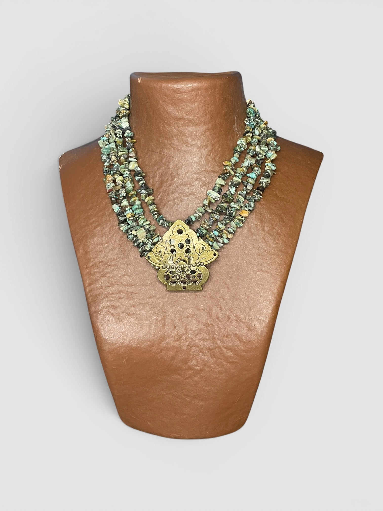 COLLIER SKALA 4 TURQUOISE