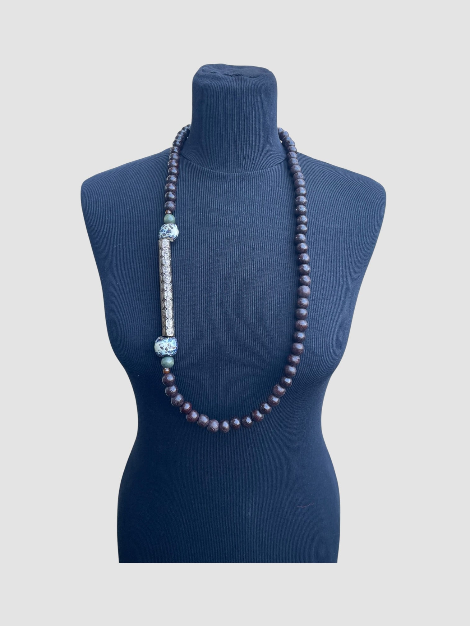 COLLIER SUMARA 4 MARRON