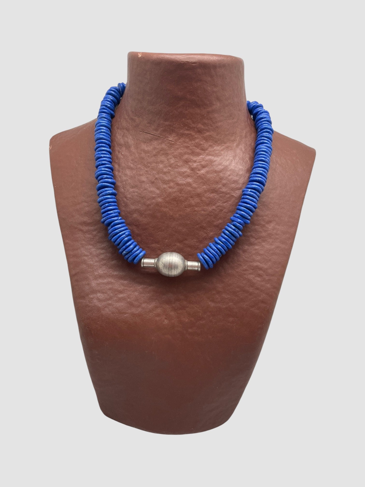 COLLIER SYMI 4 BLEU LAPIS