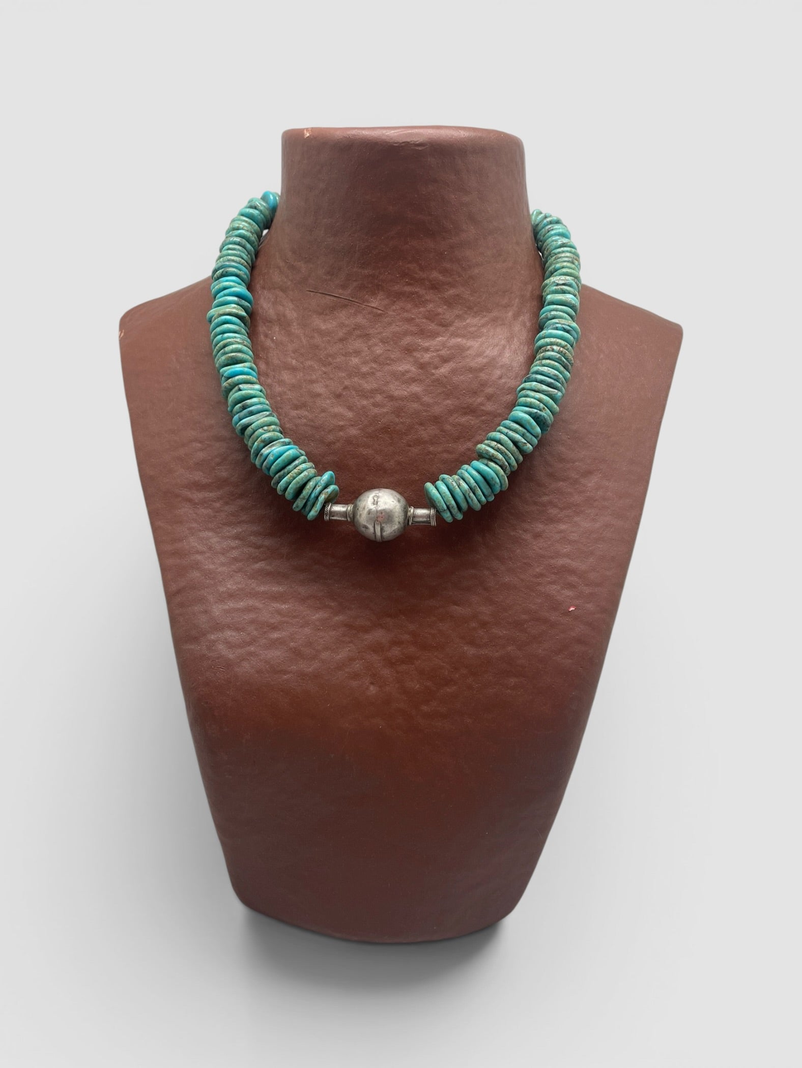 COLLIER SYMI 4 BLEU TURQUOISE