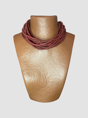 COLLIER TORSADE COULEURS AU CHOIX