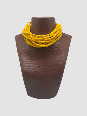 COLLIER TORSADE COULEURS AU CHOIX
